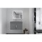 Castello Usa Amazon 30-inch Gray Left Vanity Set with Gray Top and Chrome Handles CB-MC-30G-CHR-2056L-GR - alternate 6